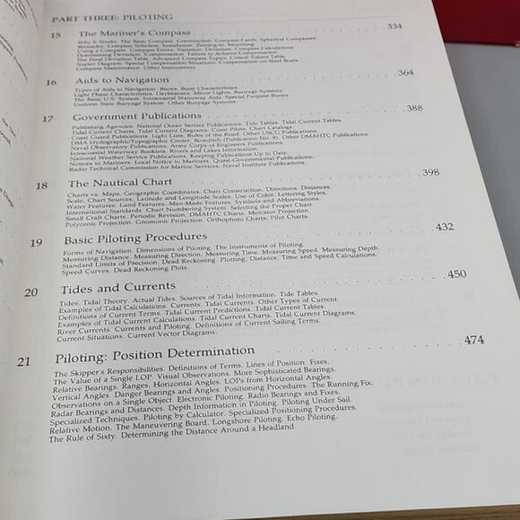 Sailing Chapman Piloting & Seamanship Hardback & Slipcase Presentation Book Vint - Picture 8 of 16